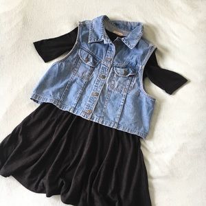 Denim vest XL